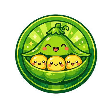 豆子队徽章插画